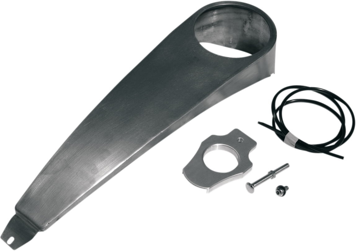 KLOCK WERKS Dash with Ignition Switch Relocation Kit - '00-'17 Softail KWS-02-0100