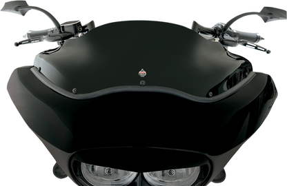 KLOCK WERKS Sport Flare® Windshield - 8" - Black - '98-'13 FLTR KWW-01-0190