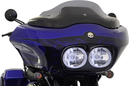 KLOCK WERKS Sport Flare® Windshield - 8" - Smoke - '98-'13 FLTR KWW-01-0189