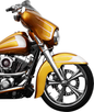 KLOCK WERKS Flare® Windshield - 6-1/2" - Smoke - '96-'13 FLH KWW-01-0199