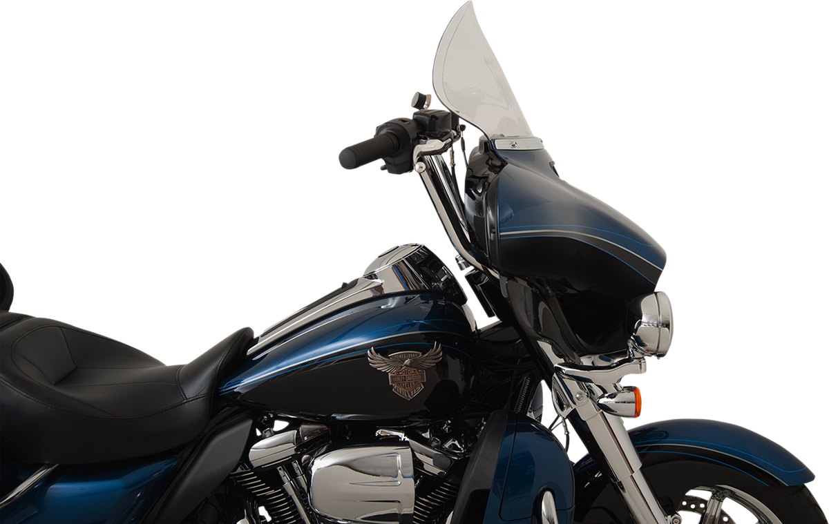 KLOCK WERKS Flare® Windshield - 11-1/2" - Clear - '14-'25 FLH KWW-01-0206-2014