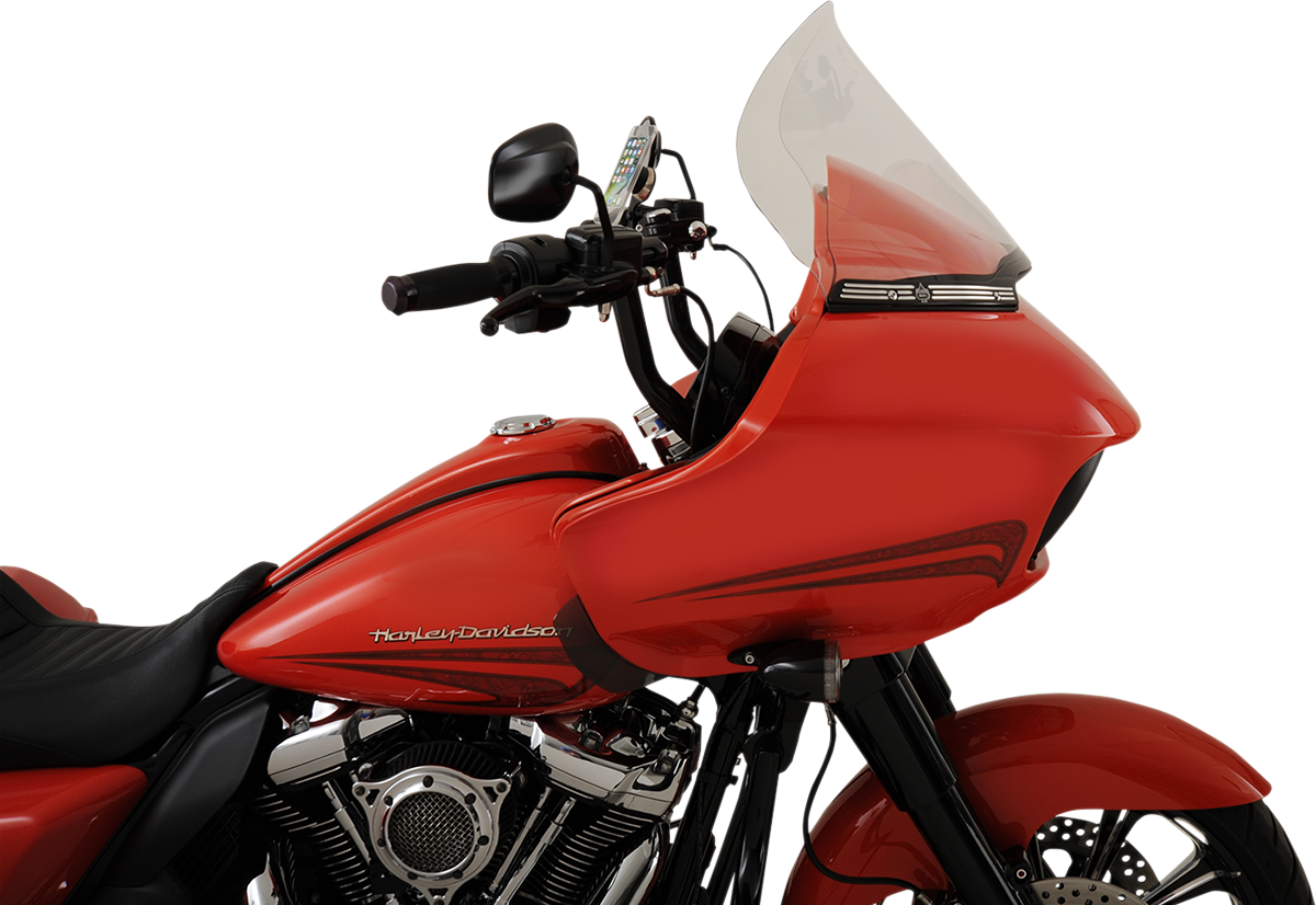 KLOCK WERKS Pro-Touring Flare® Windshield - 15" - Clear - '15-'25 FLTR KWW-01-0313