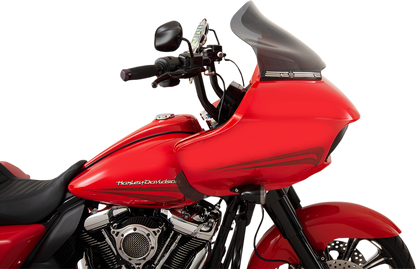KLOCK WERKS Sport Flare® Windshield - 14" - Dark Smoke - '15-'25 FLTR KWW-01-0317