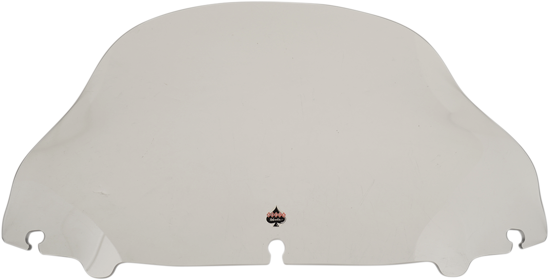 KLOCK WERKS Flare® Windshield - 10-1/2" - Clear - '14-'25 FLH KWW-01-0466