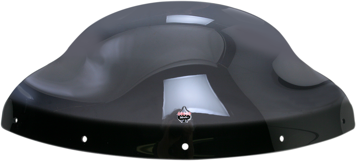 KLOCK WERKS Flare® Windshield - 9" - Dark Smoke - '11-'24 Vaquero/Voyager KWW-06-0024