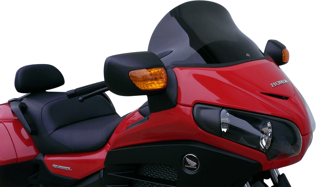 KLOCK WERKS Flare® Windshield - 14" - Dark Smoke - '13-'17 F6B KWW-06-0253