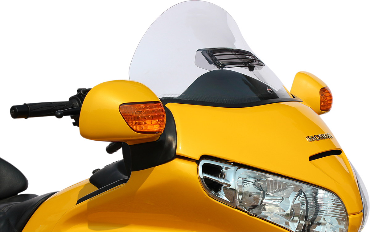 KLOCK WERKS Flare® Windshield - 14" - Clear - '01-'17 Gold Wing KWW-06-0258