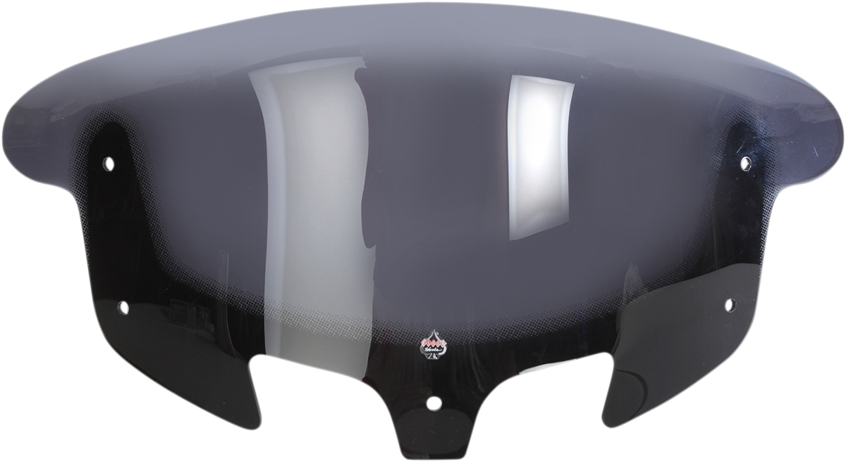 KLOCK WERKS Flare® Windshield - 12" - Tall - Dark Smoke - '14-'25 Indian KWW-04-0038