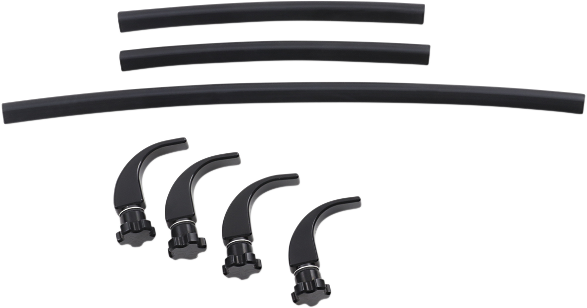 KLOCK WERKS Flare® Windshield - 10" - Clear - Wildcat KWW-05-0531