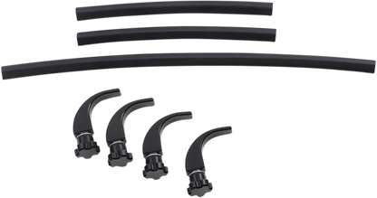 KLOCK WERKS Flare® Windshield - 10" - Clear - Wildcat KWW-05-0531