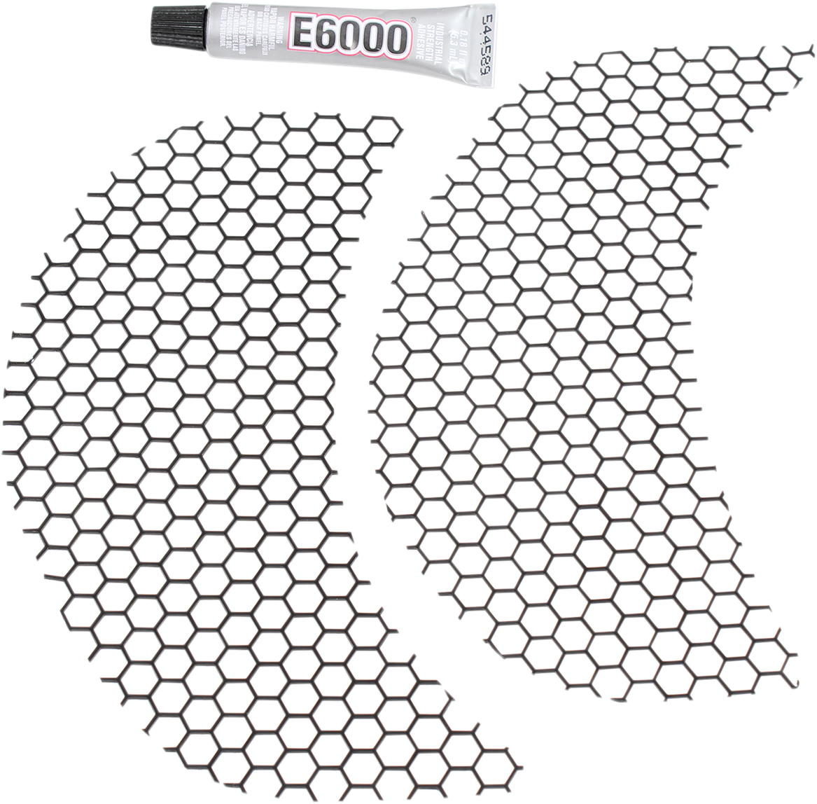 KLOCK WERKS Fairing Vent Screen - Honeycomb - Black - FLTR KWS-01-0320-B