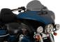 KLOCK WERKS Flare® Windshield Trim - FLW - Black Contrast - '14-'25 FLH KWW-01-0361