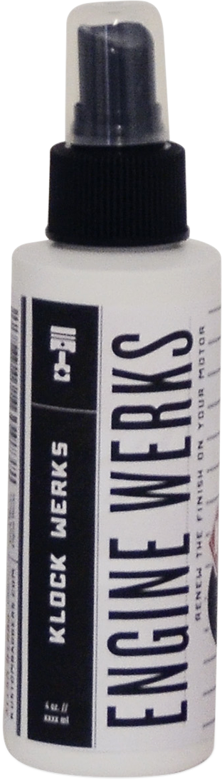 KLOCK WERKS Engine Werks Cleaner - 4 US fl oz. - 12 Pack KWK-ENGINE-4OZ-12