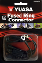 YUASA Ring Connector YUA00ACC05 for Battery Chargers and Fused 15-Amp Power Applications