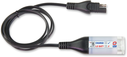 TECMATE Charge System Tester w/Flashlight - SAE/2 Pin Connector - LED O-120