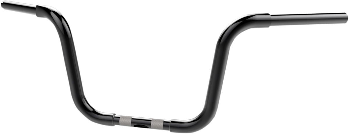 KHROME WERKS 1-1/4" Bobber Ape Hanger Handlebar - 10" - Black 300875