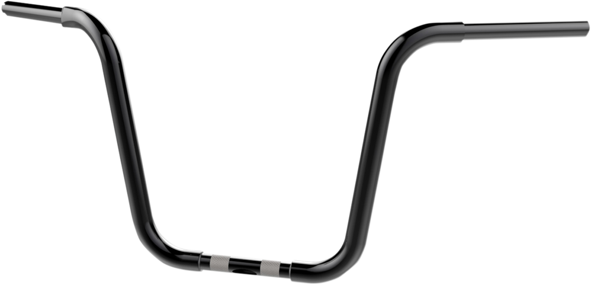 KHROME WERKS 1-1/4" Bobber Ape Hanger Handlebar - 14" - Black 300877