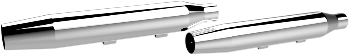 KHROME WERKS 3" HP-Plus® Slip-On Mufflers - Tapered - Chrome - XL 202495