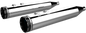 KHROME WERKS 4-1/2" HP-Plus® Slip-On Mufflers - Chrome with Tracer Tip 202790