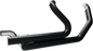 KHROME WERKS Aggressor 2-into-1-into-2 Header - Black 200800A