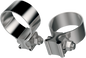 KHROME WERKS Exhaust Clamp - Stainless Steel - 1-3/4" 203030