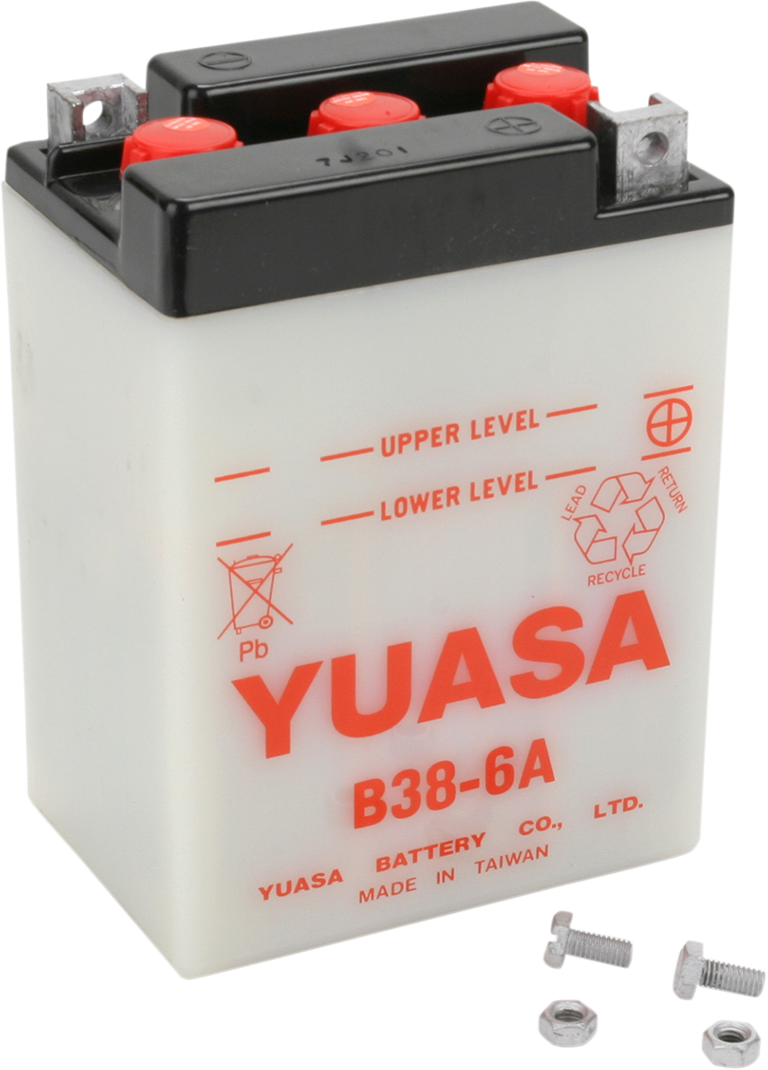 YUASA Yumicron CX Lead/Calcium Battery B38-6A (Part Number: YUAM2614J)