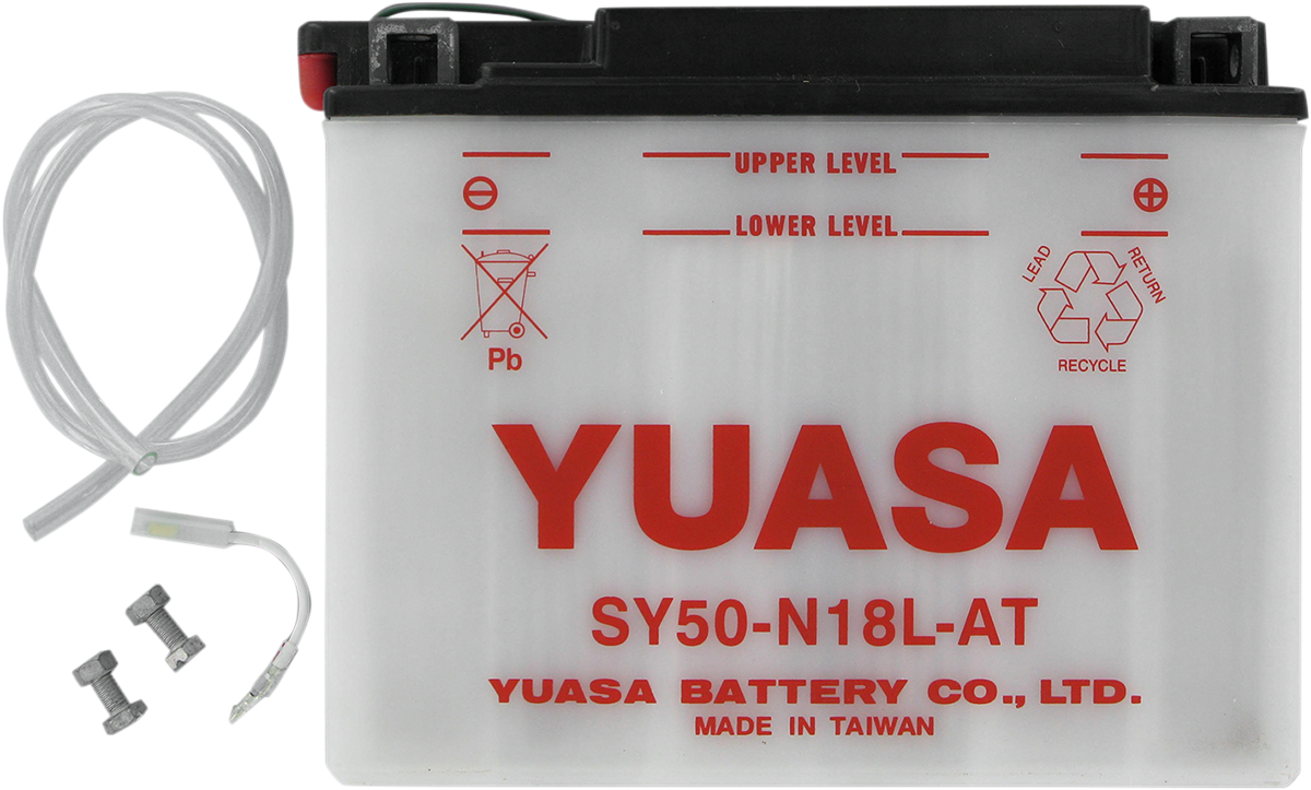 YUASA SY50N18LAT YUAM22S8T Lead-Acid Battery – Compact Power for Your Vehicle