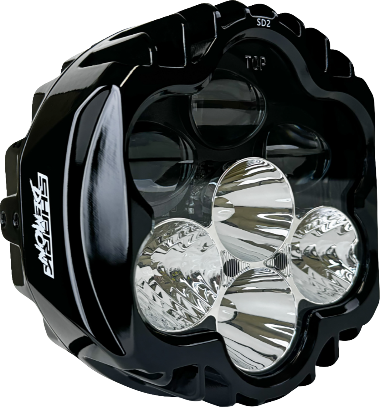CUSTOM DYNAMICS LED Headlight - Shark Demon® - FLHX/FLHL SD2-23BAT-W