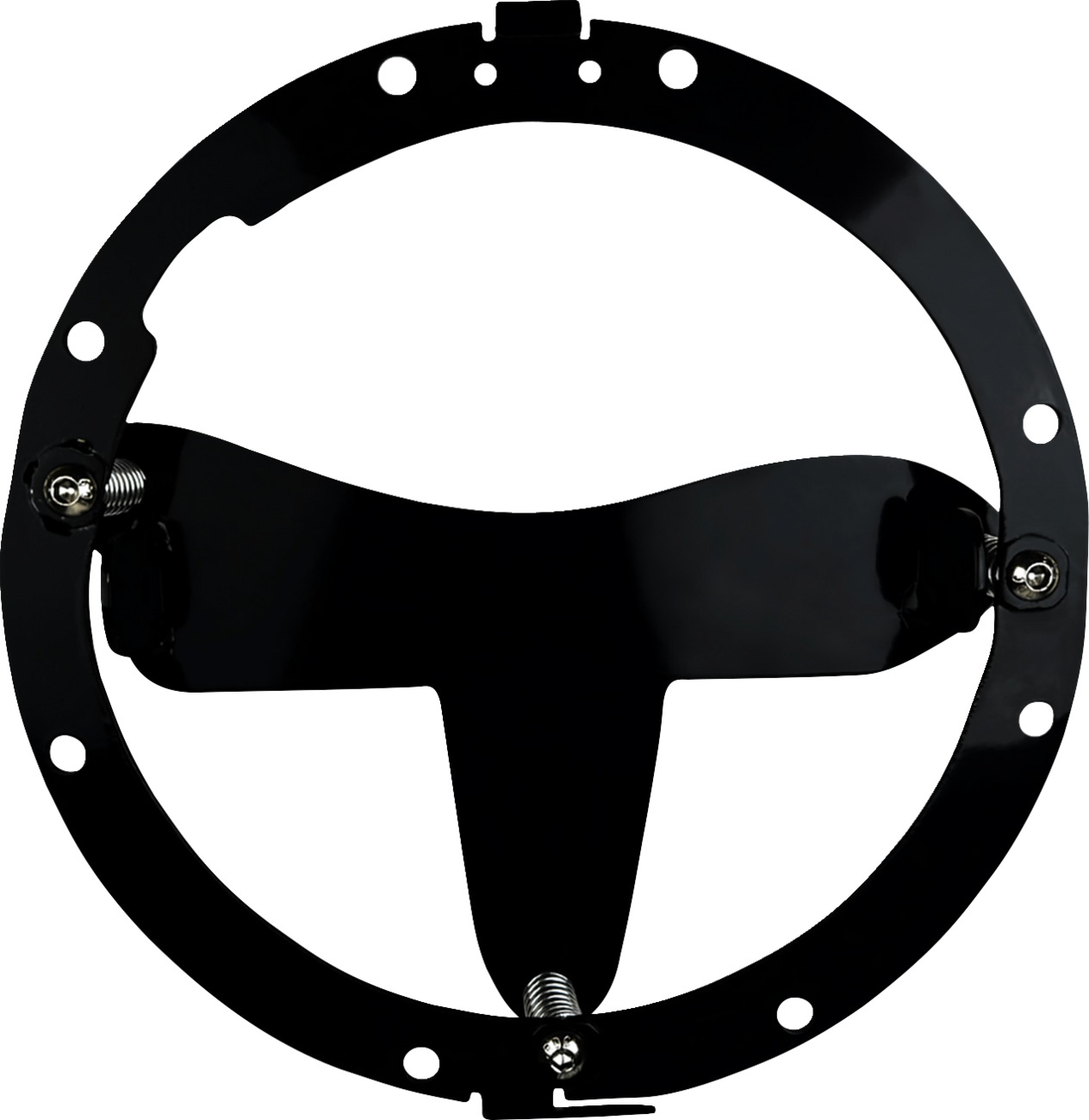 CUSTOM DYNAMICS LED Headlight - Shark Demon® - Harley-Davidson® SD2-BW-W
