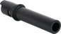 THRASHIN SUPPLY CO. Throttle Tube - Smooth - 1" - Touring TBW - Black TSC-2805-1