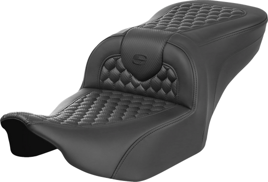 SADDLEMEN Roadsofa™ Seat - without Backrest - Honeycomb - FLTR/FLHX '23-'24 823-07-18900