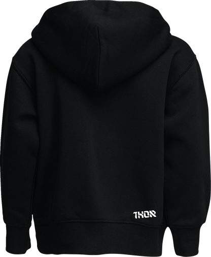 THOR Youth Forge Pullover Hoodie - Black - Small 3052-0706