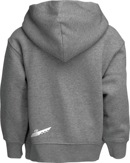 THOR Youth Brave Pullover Hoodie - Heather Gray - Small 3052-0710