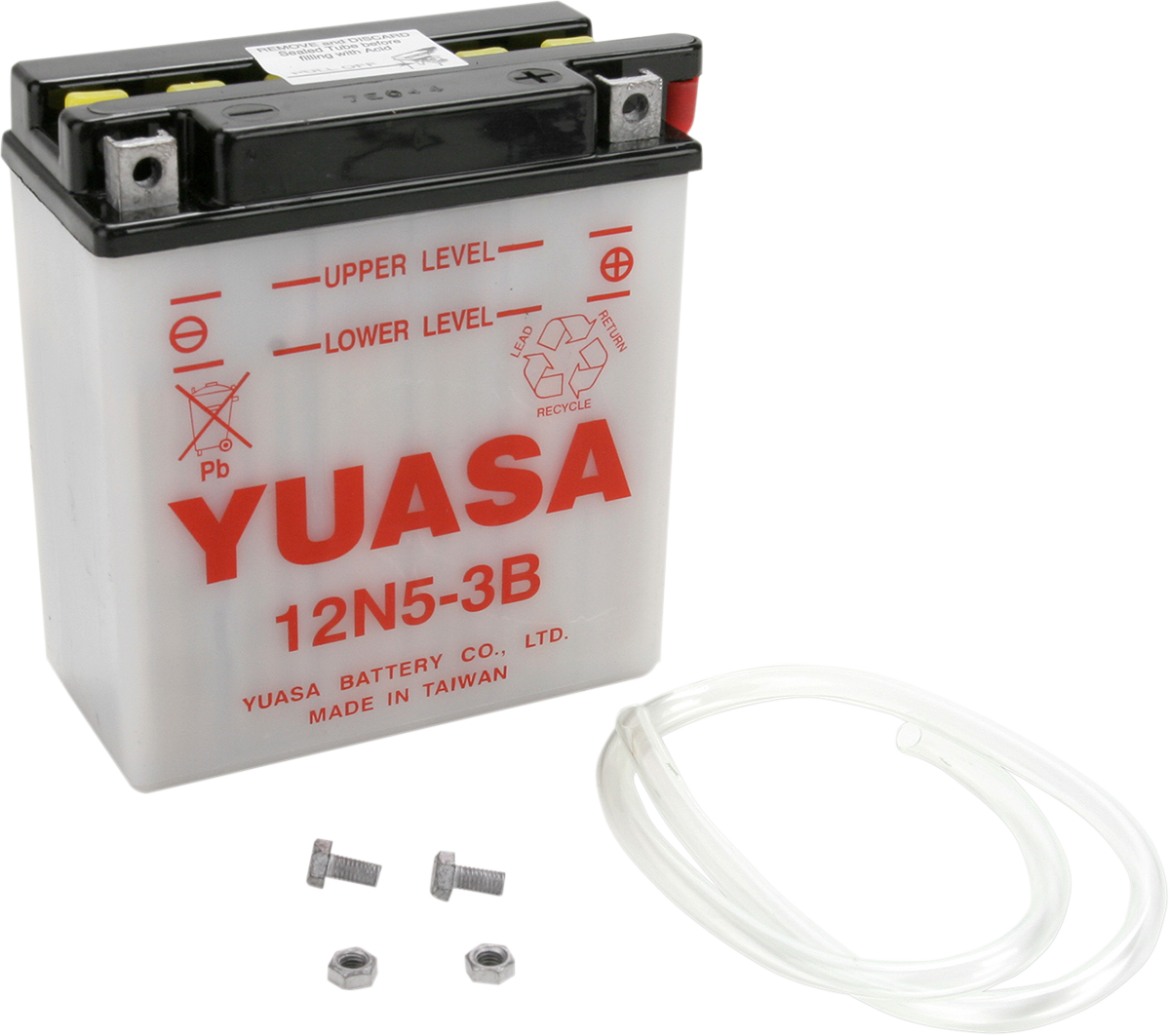 YUASA Y12N5-3B Yumicron CX Lead/Calcium Battery – High Cranking Power with Minimal Maintenance