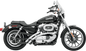 BASSANI XHAUST Radial Sweepers Exhaust System - Chrome - '86-'03 XL XL-FF12
