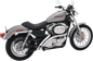 BASSANI XHAUST Radial Sweepers Exhaust System - Chrome - '07-'13 XL XL4-FF12CL