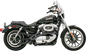 BASSANI XHAUST Radial Sweepers Exhaust System - Black - '86-'03 XL XL-FF12B