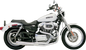 BASSANI XHAUST Road Rage Exhaust - Chrome - '86-'03 XL 14212J