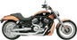 BASSANI XHAUST Road Rage 2:1 Exhaust - Chrome 1V12J