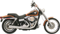 BASSANI XHAUST Road Rage Exhaust - Chrome - Short - '06-'17 FXD 13112J