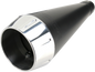 BASSANI XHAUST Road Rage Exhaust - Black - Short - '04-'13 XL 14122J