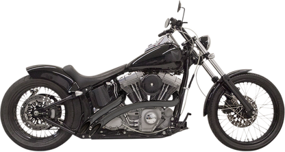BASSANI XHAUST Radial Sweepers Exhaust System - Black 1SD1FB