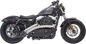 BASSANI XHAUST Radial Sweepers Exhaust System - Chrome - XL 1X2FC