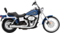BASSANI XHAUST 2:1 Exhaust - Chrome - Megaphone - Short - '91-'05 FXD 13312R