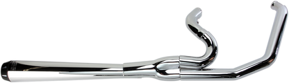 BASSANI XHAUST 2:1 Exhaust - Chrome - Megaphone - Long - '91-'05 FXD 13311R