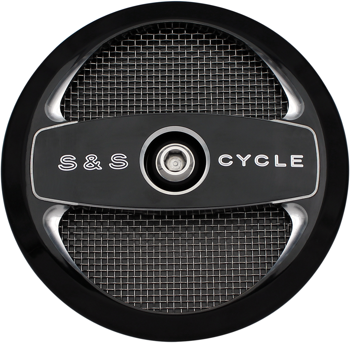 S&S CYCLE Air Cleaner Cover - Air 1 - Black 170-0214