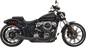 BASSANI XHAUST 2:1 Exhaust - Black 1S62RB