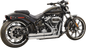 BASSANI XHAUST Pro Street Exhaust - Chrome - Softail 1S34D