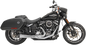 BASSANI XHAUST 2-into-1 Road Rage Exhaust System - Chrome 1S81R