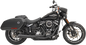 BASSANI XHAUST 2-into-1 Road Rage Exhaust System - Black 1S81RB